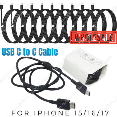 Wholesale Lot USB C To USB C Cable PD Type C Fast Charger Cord For Samsung S10
