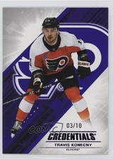 2024-25 Upper Deck Credentials Purple 3/10 Travis Konecny #45 1t49