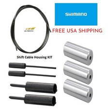 Shimano BLACK SHIFT Cable Housing: 67in / 1700mm with End Caps For Road or MTB