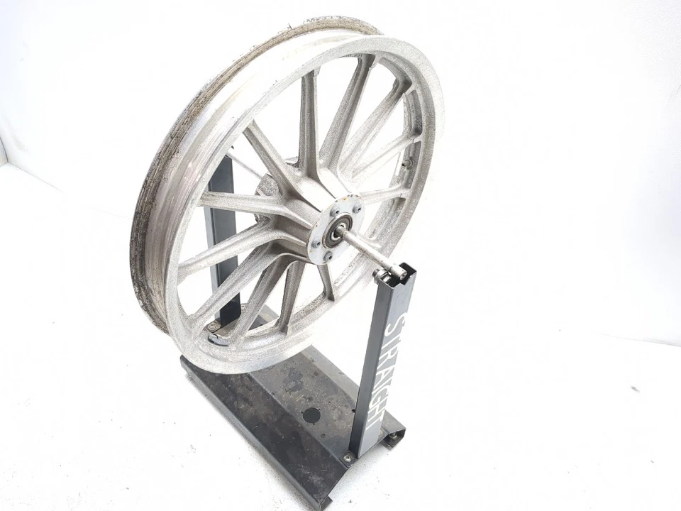 04-06 Harley Sportster 883 XL883 Front Wheel Rim Front STRAIGHT - Image 2 of 4