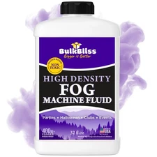 Fog Machine Fluid 32oz Indoor High Density Smoke for Parties Events