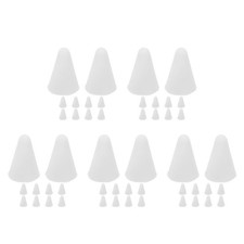 50Pcs Stylus Pen Replacement Tips White Silicone Reusable for Home Use
