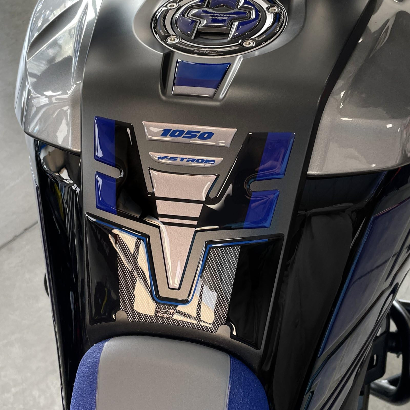 Resin Bike Adesivi Moto Compatibile con Suzuki V-Strom 1050 XT ABS Grigio (z9q)