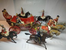 Britains King  Queen ,Carriage,Guards Etc. Lot