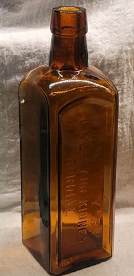MORLEY'S LIVER AND KIDNEY CORDIAL From ST. LOUIS MISSOURI PATENT MEDICINE BOTTLE