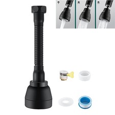 360  Rotating Faucet Extender 3 Modes Water Saver Nozzle for Efficient Kitchen