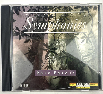 Nature's Symphonies Tropical Rainforest 1994 Music CD