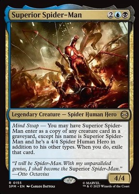 MTG Magic the Gathering Superior Spider-Man (155/314) Marvel's Spider-Man LP