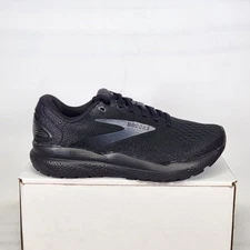 Size 6.5 - Brooks Ghost 16 - Black / Black / Ebony - Womens