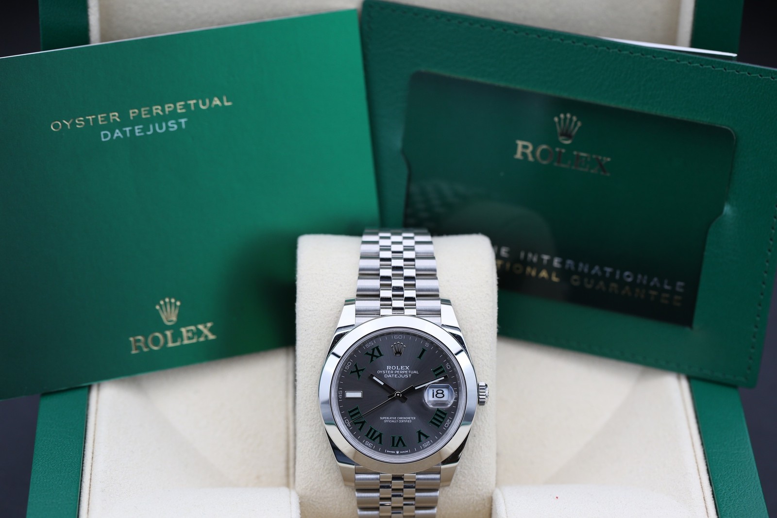 Rolex 126300 Wimbledon DATEJUST 41mm 2024 image 5