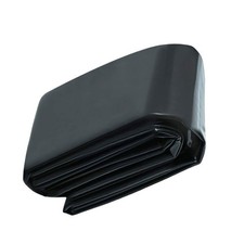 Schwarze Teichfolie Fischteichfolie 0,2 mm St?rke faltbar Material flexibel ein