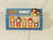 Retro Matchbox Live-n-Learn Family MIB 1978 LL-1000