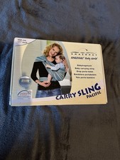 Amazonas Babytragetuch Carry Sling, Pacific Grau Grün