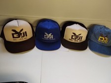 DJI Del Jen 4 Hats 3 Trucker Hats And 1 Baseball Hat
