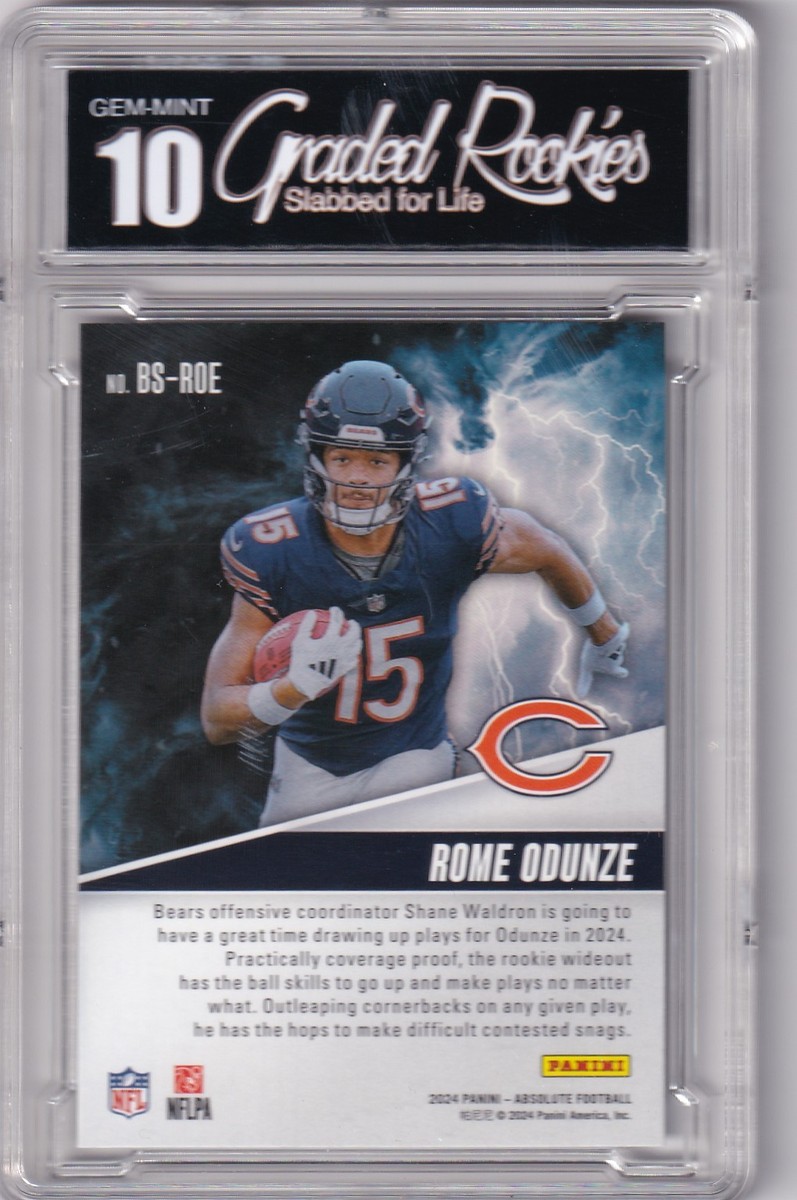 2024 Panini Absolute - By Storm Rome Odunze #BS-ROE (RC) for sale