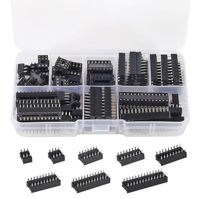 Kompletter 66-teiliger DIP IC Steckschlüsselsatz kompatibel mit für Breadboard