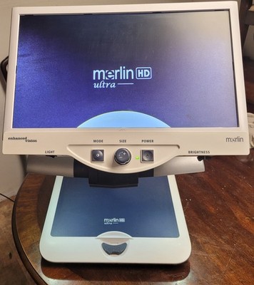 Enhanced Vision MERLIN ULTRA 1080 HD 20'' Video Magnifier w/ Flex Arm MR2UE20A