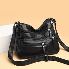 Ladies Shoulder Bags Soft PU Leather Crossbody bag for Women Travel Daily Use UK