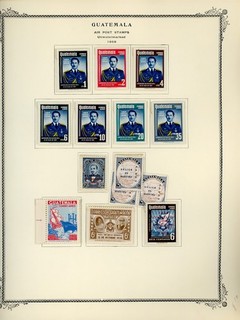 GUATEMALA Selections on Scott Specialty Album Page Lot #75 SEE SCAN $$$
