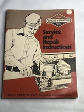 Vintage Briggs & Stratton Service and Repair Manual Part No. 270962 Original