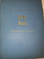 1947 Better Homes & Gardens Baby Book Joural Prenatal - Six Years