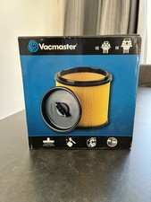 New Sealed Vacmaster Standard Cartridge Filter/Retainer 