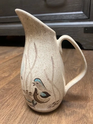 Vintage Red Wing Bob White QUAIL Creamer Pitcher 7” MCM Vintage
