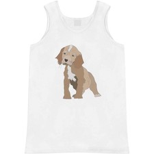 'Spaniel Puppy' Adult Vest / Tank Top AV027205 