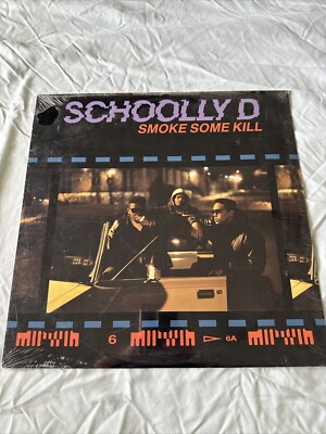Schoolly D - Smoke Some Kill (Vinyl LP - 1988 - US - Original) Still Sealed.
