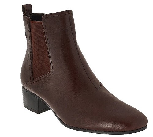 Bottes Cheville Occasion Giuseppe Zanotti - Taille 6, Marron, Cuir, Talon 4 Pouces, Fabriqué En Italie