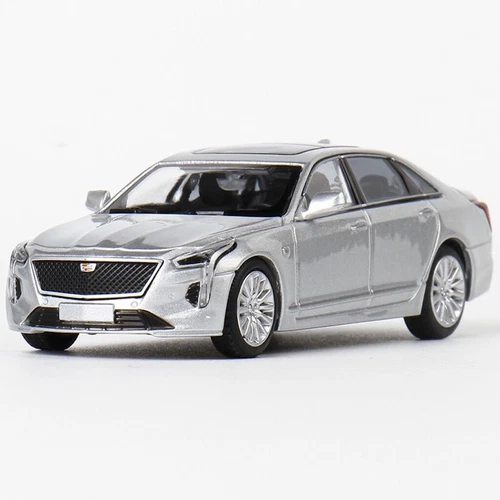 Sammlerstück 1:64 Silber CT6 Limousine Sportmodell Diecast Sammelauto Zinklegierung - Bild 3 von 6
