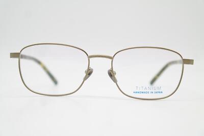 Glasses Kottke Classics T07 Titanium Gold Brown Oval Eyeglass Frame New