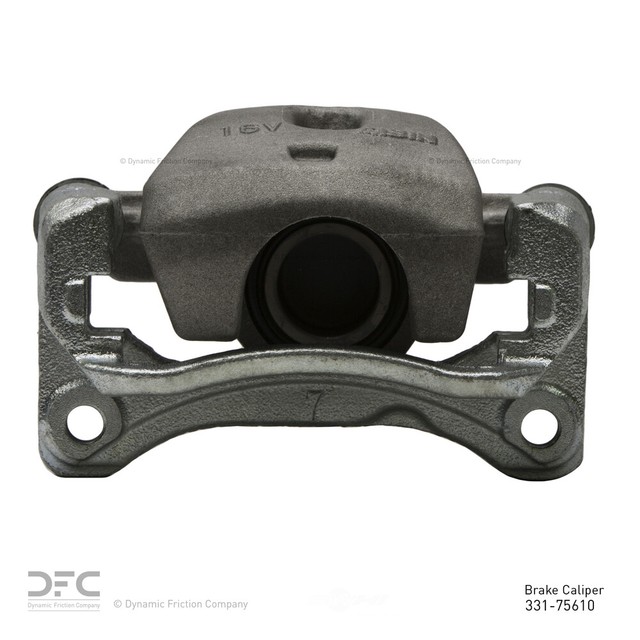 Disc Brake CaliperPremium Caliper Silver Zinc Coated Rear Right fits