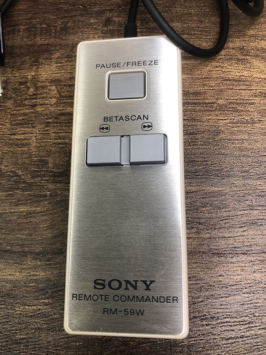 Télécommade Vintage Sony Betamax RM770 Pour Magnétoscope - Testée Fonctionne