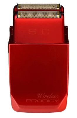 StyleCraft Wireless Prodigy Turbocharged Foil Shaver  Red | SCWPFSR