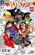 Justice League #36 Lego Variant Cover NM 2014 DC Comics Geoff Johns & Fabok