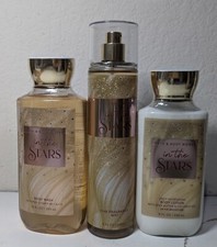 Bath  Body Works In The Stars Lotion, Body Mist and Body Wash 3 full size set 