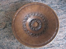 Teller Ton Sammler Braun Vintage Durchmesser 23 cm
