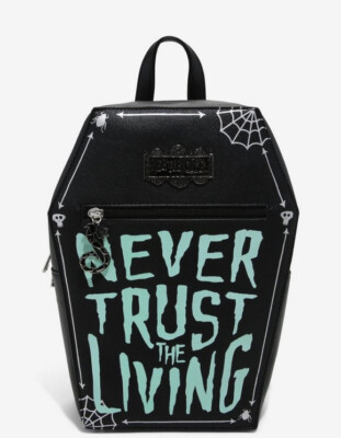 Beetlejuice Never Trust The Living Glow-In-The-Dark Coffin Mini