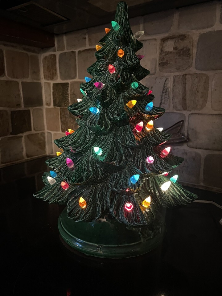vintage ceramic christmas tree eBay