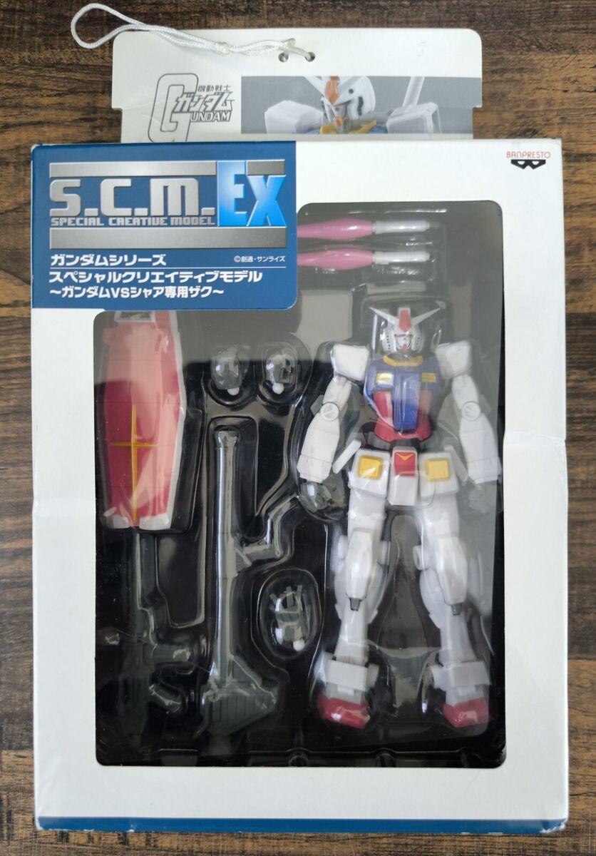 Banpresto Gundam SCM Ex S.C.M. EX RX-78-2 Gundam Action Banpresto Gundam SCM Ex S.C.M. EX RX-78-2 Gundam Action