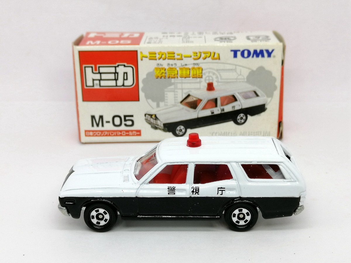 Nissan Gloria Tomica ミニカー Tomica MUSEUM M-05 Nissan Gloria Van Patrol Car 1/65 TOMY NEW 47