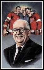Jack Adams 1992 Hockey Hall of Fame Legends of Hockey #21 /10000 Red Wings