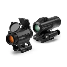 Votatu VRD501 2MOA Auto Off Red Dot Sight Bundle with M3X Magnifier Built-in ...