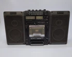 Vintage Boombox Hitachi TRK 9150W FM/MW/SW  Setero Cassette Recorder Player