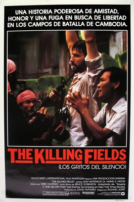The Killing Fields, US 1 sheet 1985 poster, rolled, 27''x41'' Inter/ Spanish
