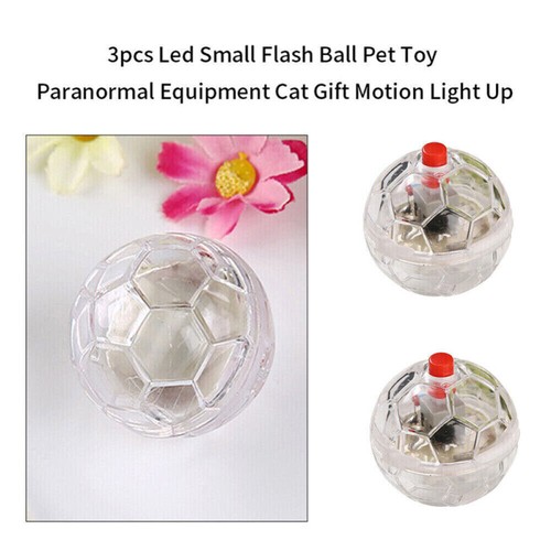 UK - Cat Motion Light Up Ball Ghost Hunting Flash Paranormal Equipment Pet Toy - Picture 8 of 20