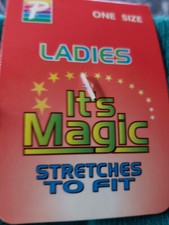 Ladies ITS MAGIC/WINTER CLASSIC Stretchy Gloves 3 Pack One Size Multi colors