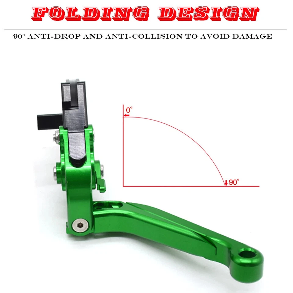 For YAMAHA YZFR125 all years Motorbike Foldable Extendable Brake Clutch Lever - Image 3 of 4