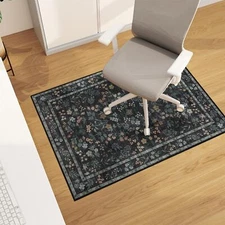 Office Chair Mat for Hardwood Floor 48"x36" Easy Glide Computer Desk Mat Prot...